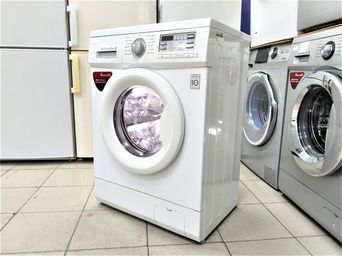 Стиральная машина LG Direct Drive. На гарантии